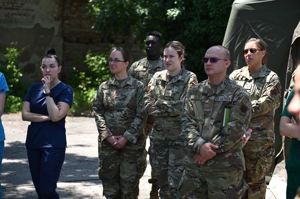 U.S., Bulgaria Military Forces Collaborate in Subject-Matter Exchange During Thracian Sentry 2023