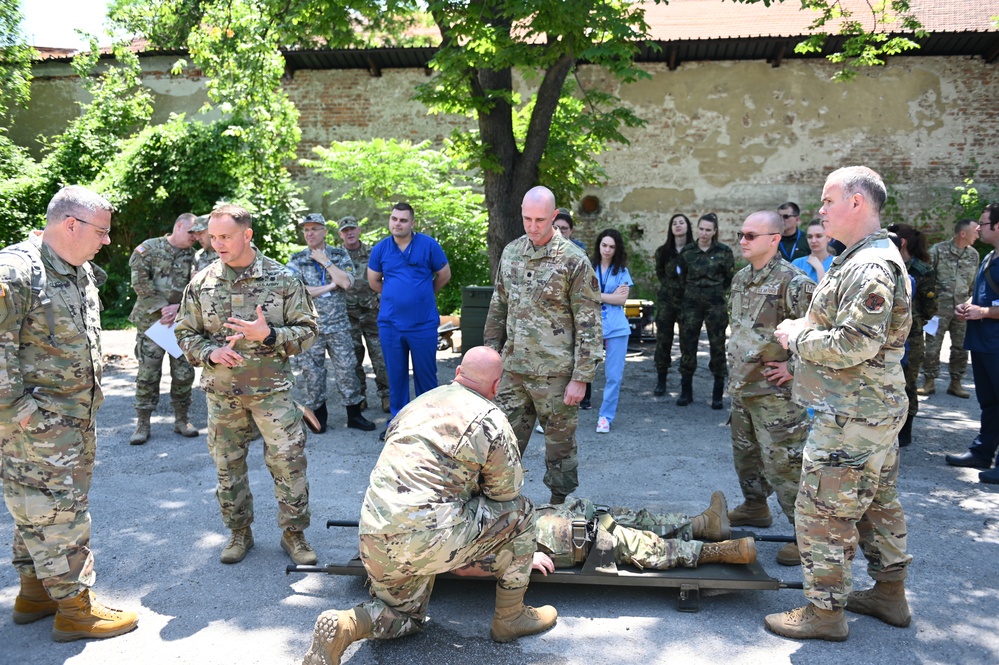 U.S., Bulgaria Military Forces Collaborate in Subject-Matter Exchange During Thracian Sentry 2023