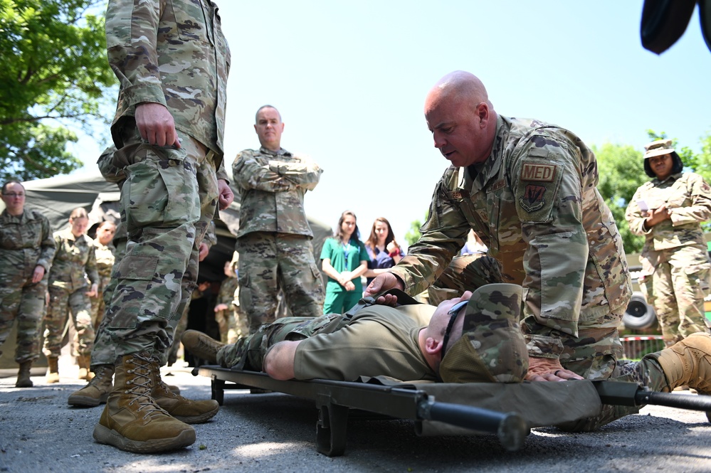 U.S., Bulgaria Military Forces Collaborate in Subject-Matter Exchange During Thracian Sentry 2023