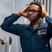 Sailors Aboard USS John Finn (DDG 113) Conduct Ammo Upload