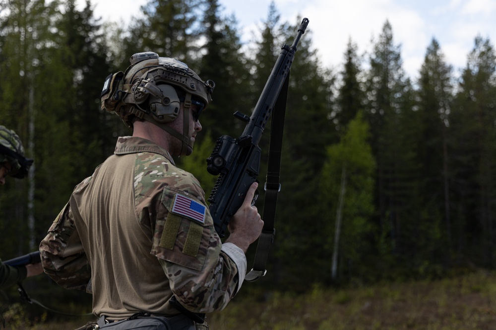 Subarctic spring: 10th SFG (A) Green Berets train tactics, techniques with Swedish Home Guard