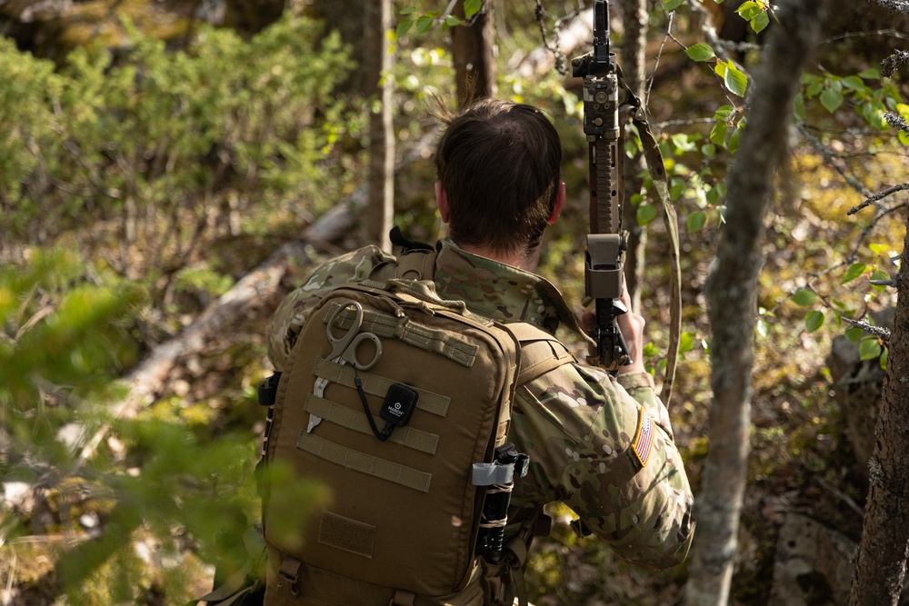 Subarctic spring: 10th SFG (A) Green Berets train tactics, techniques with Swedish Home Guard