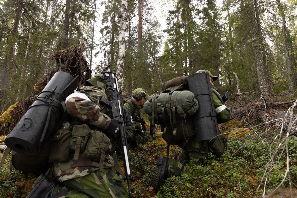 Subarctic spring: 10th SFG (A) Green Berets train tactics, techniques with Swedish Home Guard