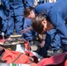 USCGC Eagle damage control training