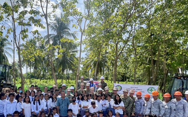 Local School Hosts Groundbreaking Ceremony for U.S. Navy Seabees’ Latest Project in the Philippines