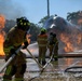 US-Dutch Firefighters cross-training at Royal Netherlands Air Force Fire and Rescue Training Center