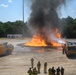 US-Dutch Firefighters cross-training at Royal Netherlands Air Force Fire and Rescue Training Center