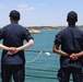 Sailors Stand At Parade Rest