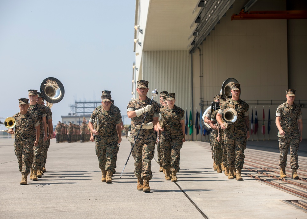 VMFA-121 Change of Command