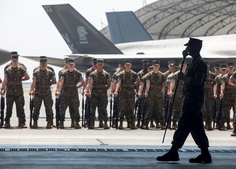 VMFA-121 Change of Command