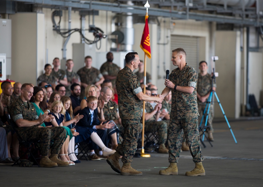 VMFA-121 Change of Command