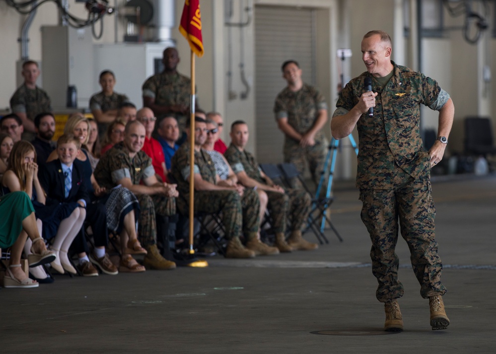 VMFA-121 Change of Command