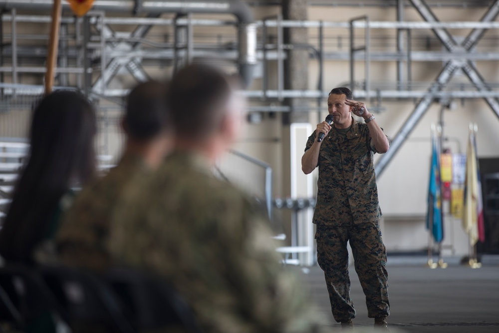 VMFA-121 Change of Command