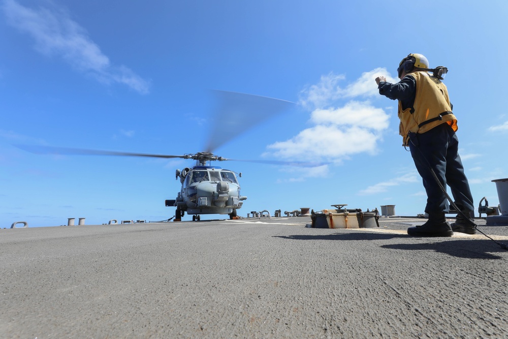 Ramage Sailor Guides Helicopter