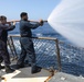 Sailors Demonstrate Nozzle Patterens