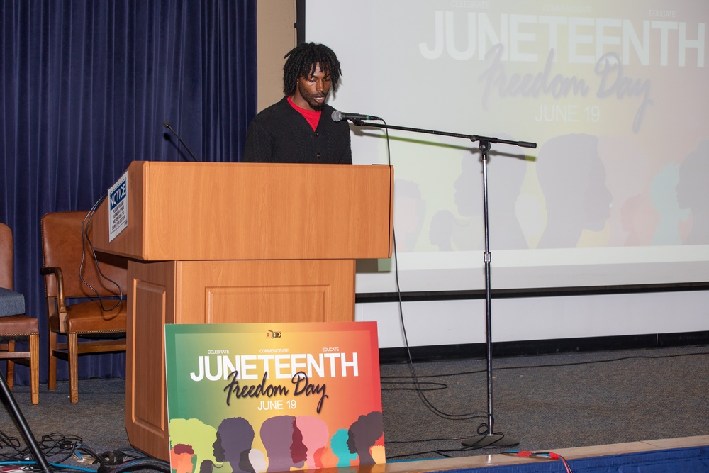 Norfolk Naval Shipyard employees embrace Juneteenth with spoken word