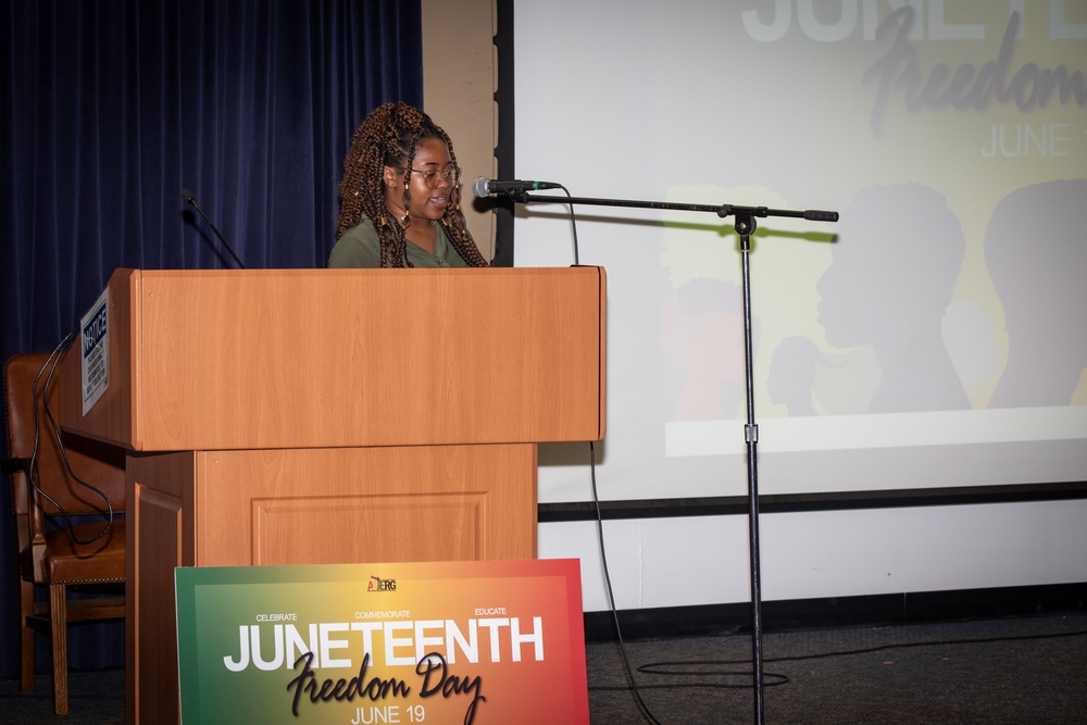 Norfolk Naval Shipyard employees embrace Juneteenth with spoken word