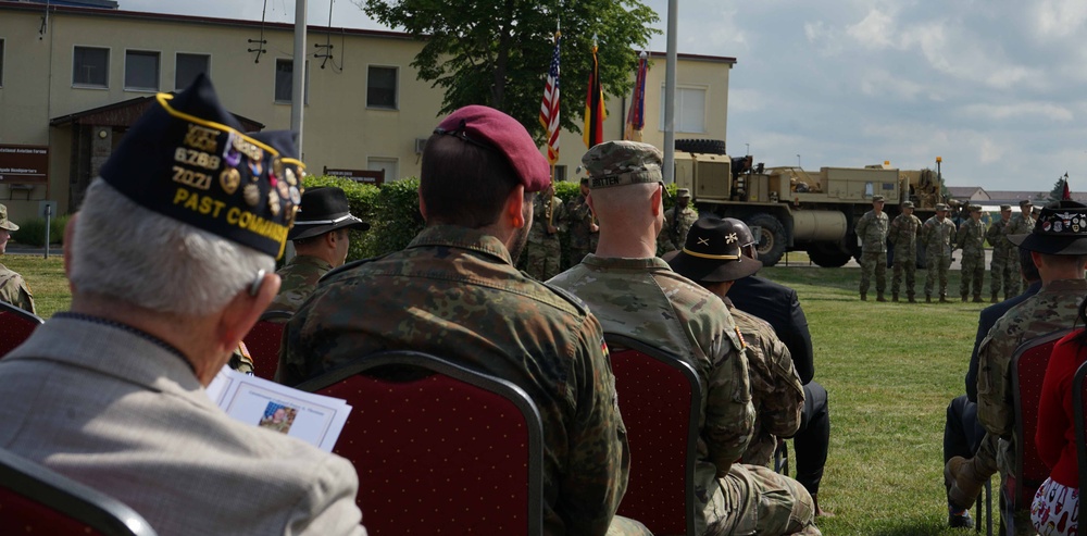 603rd Aviation Support Battalion holds Change of Command Ceremony on Storck Barracks