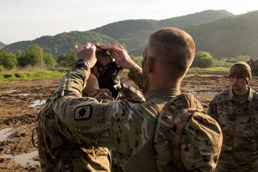 1-134th Cavalry Squadron conducts annual training in South Korea