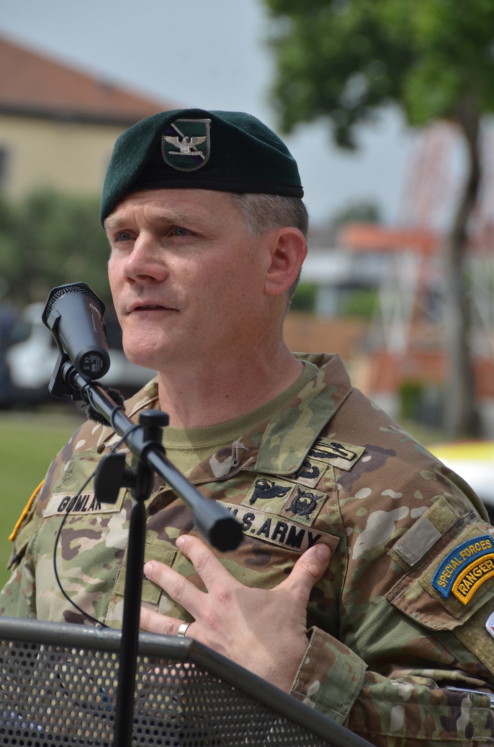 U.S. Army Garrison Italy welcomes new commander