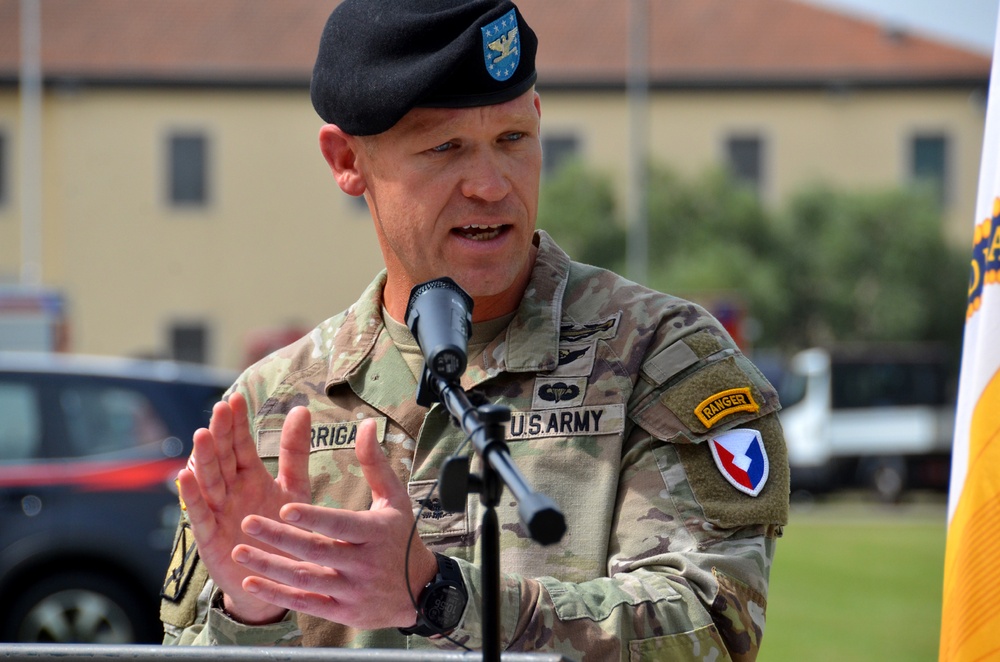 U.S. Army Garrison Italy welcomes new commander