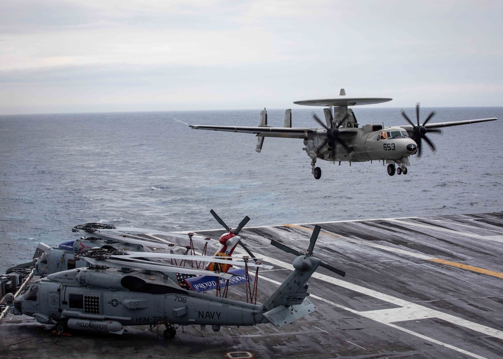 Daily Operations Aboard USS George H.W. Bush (CVN 77)