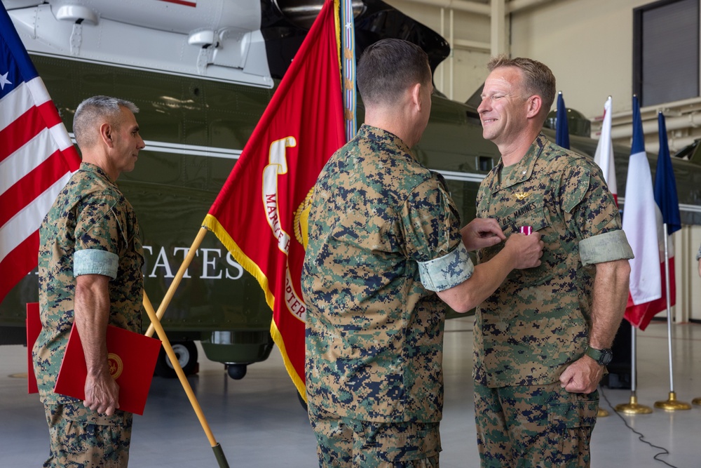 Lt. Col. Garrison Retirement Ceremony