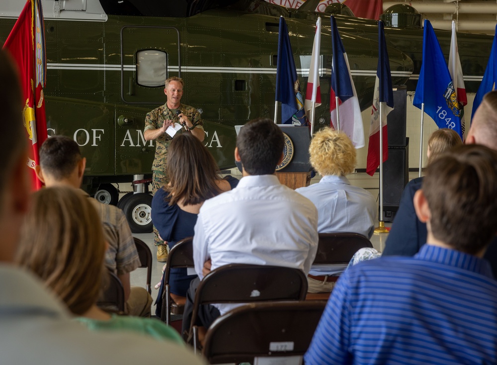 Lt. Col. Garrison Retirement Ceremony