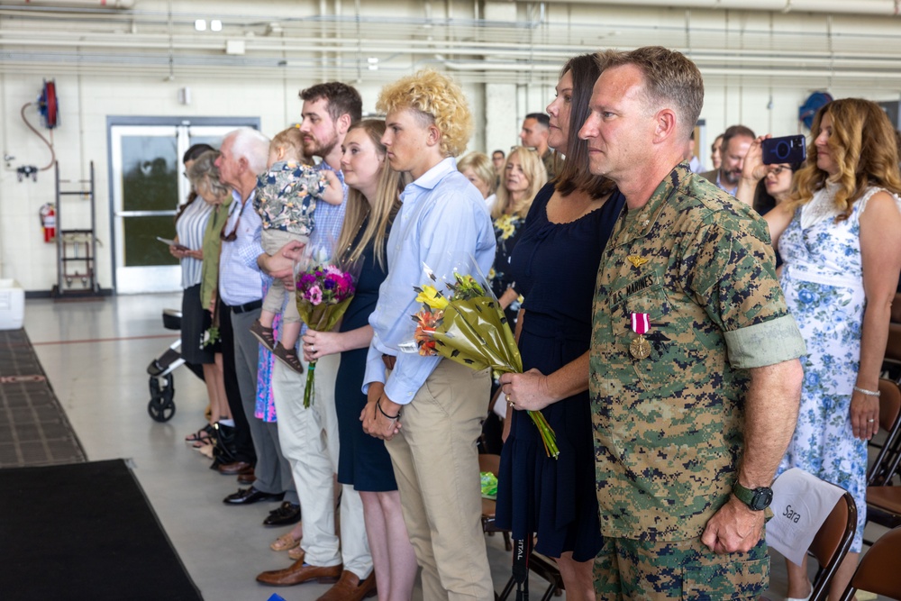 Lt. Col. Garrison Retirement Ceremony