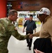 Col. David Bowling greets Vietnam War Veterans