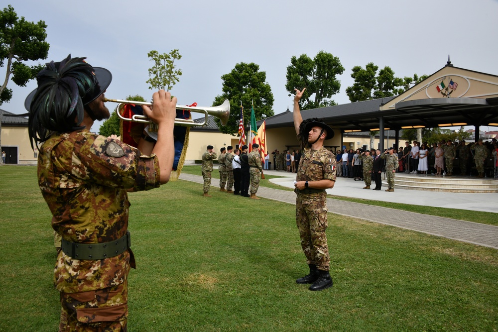 U.S. Army Garrison Italy Change of Command Ceremony, June 22, 2023