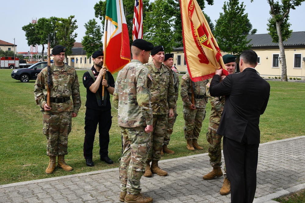 U.S. Army Garrison Italy Change of Command Ceremony, June 22, 2023