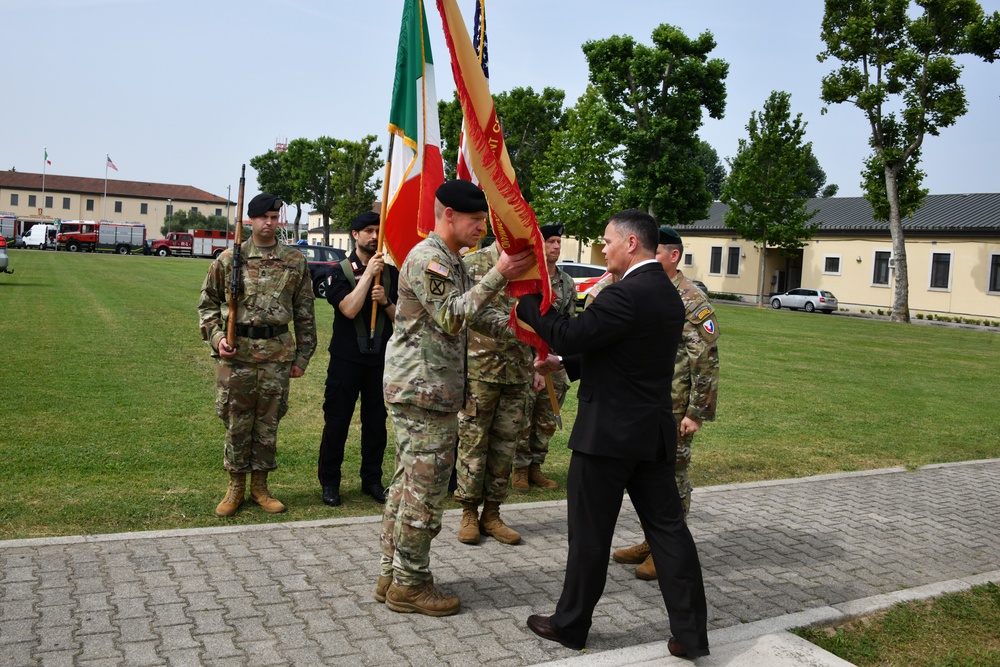 U.S. Army Garrison Italy Change of Command Ceremony, June 22, 2023