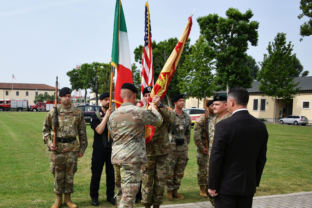 U.S. Army Garrison Italy Change of Command Ceremony, June 22, 2023