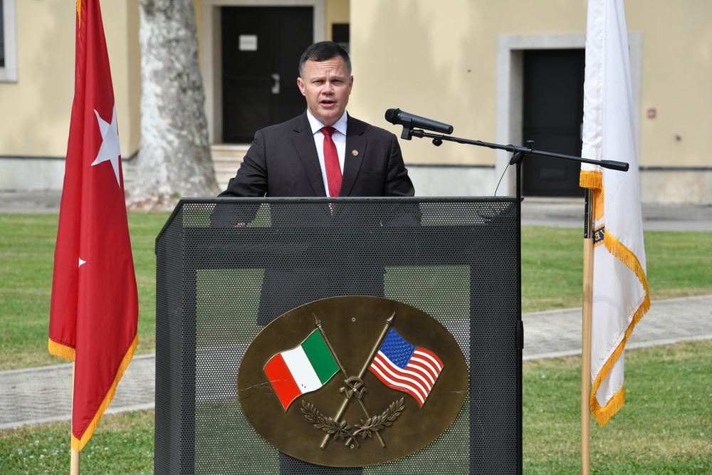 U.S. Army Garrison Italy Change of Command Ceremony, June 22, 2023
