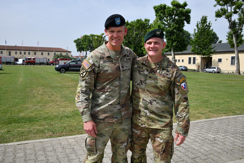 U.S. Army Garrison Italy Change of Command Ceremony, June 22, 2023