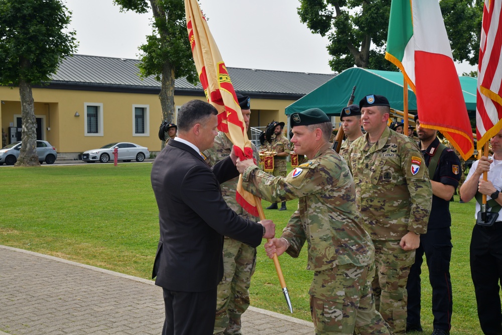 U.S. Army Garrison Italy Change of Command Ceremony, June 22, 2023