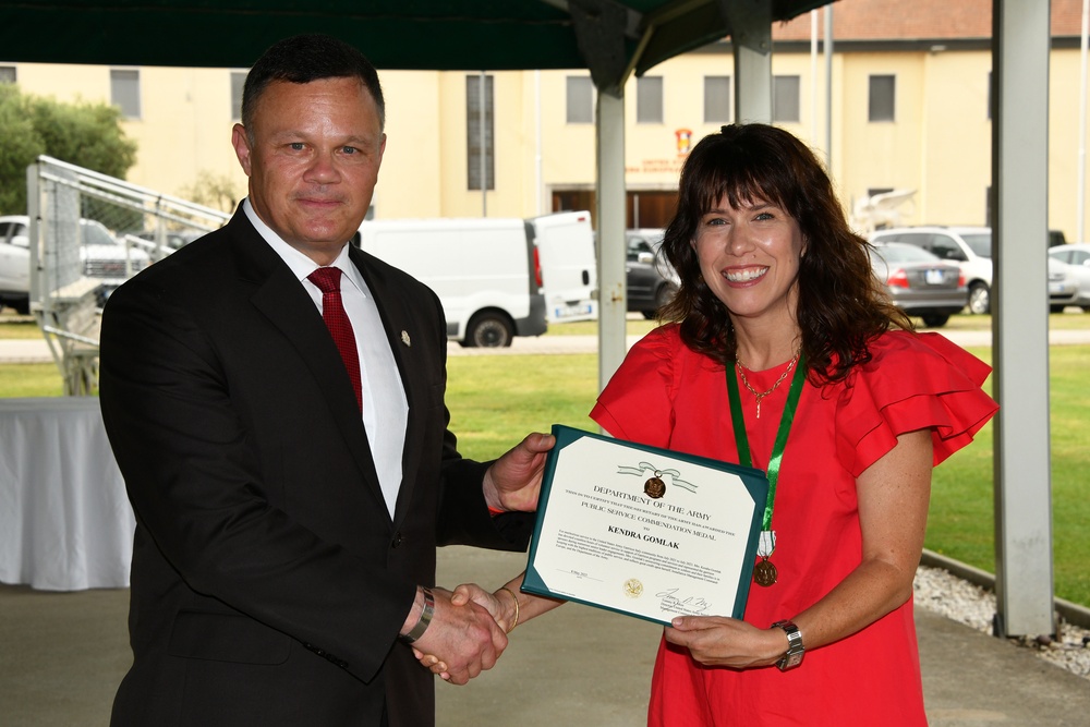 U.S. Army Garrison Italy Award Ceremony