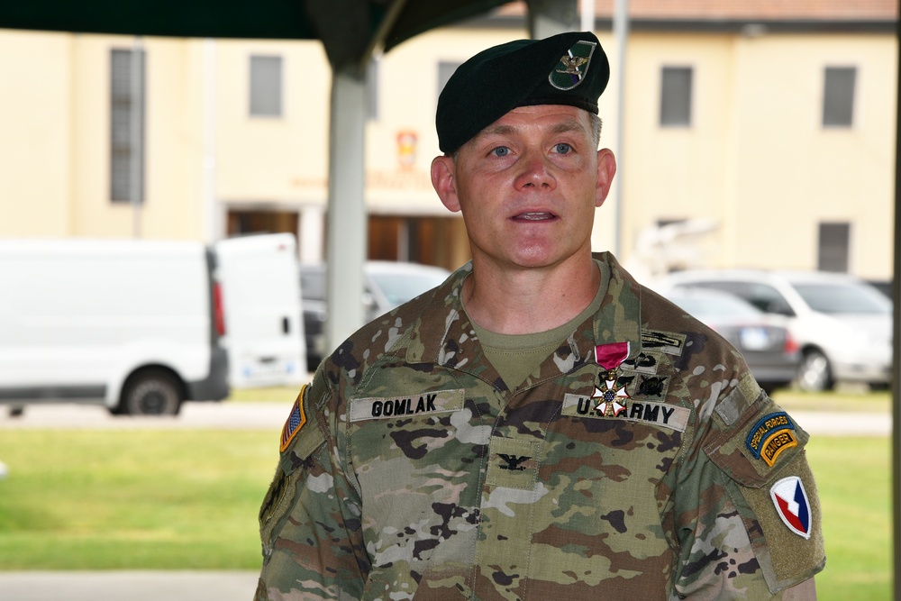 U.S. Army Garrison Italy Award Ceremony