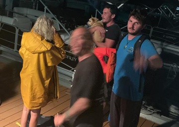 Coast Guard rescues 4 people, dog off Sanibel Island