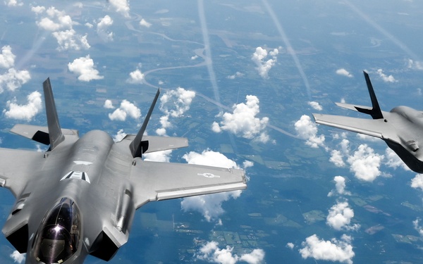 Lightning strikes with Okies