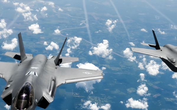 Lightning strikes with Okies