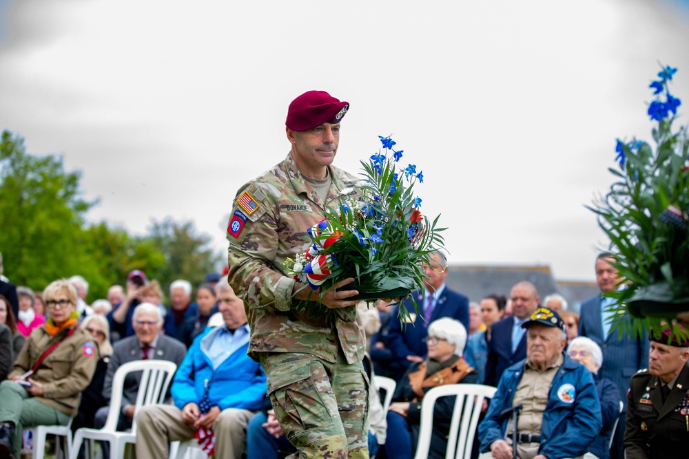 Amis des Vétérans Américains Ceremony honoring the 79th Anniversary of the Invasion of Normandy