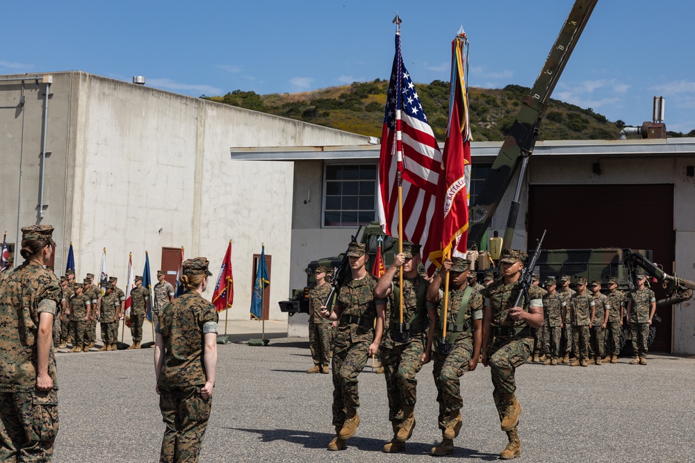 1st Maintenance Battalion Change of Command