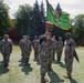 Relief in Place/Transfer of Authority ceremony at Camp Kosciuszko