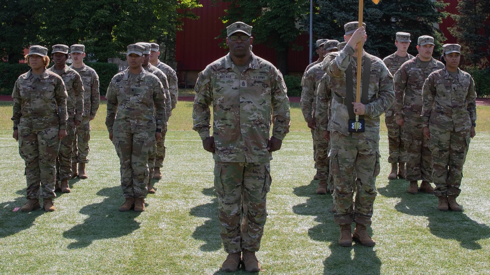 Relief in Place/Transfer of Authority ceremony at Camp Kosciuszko