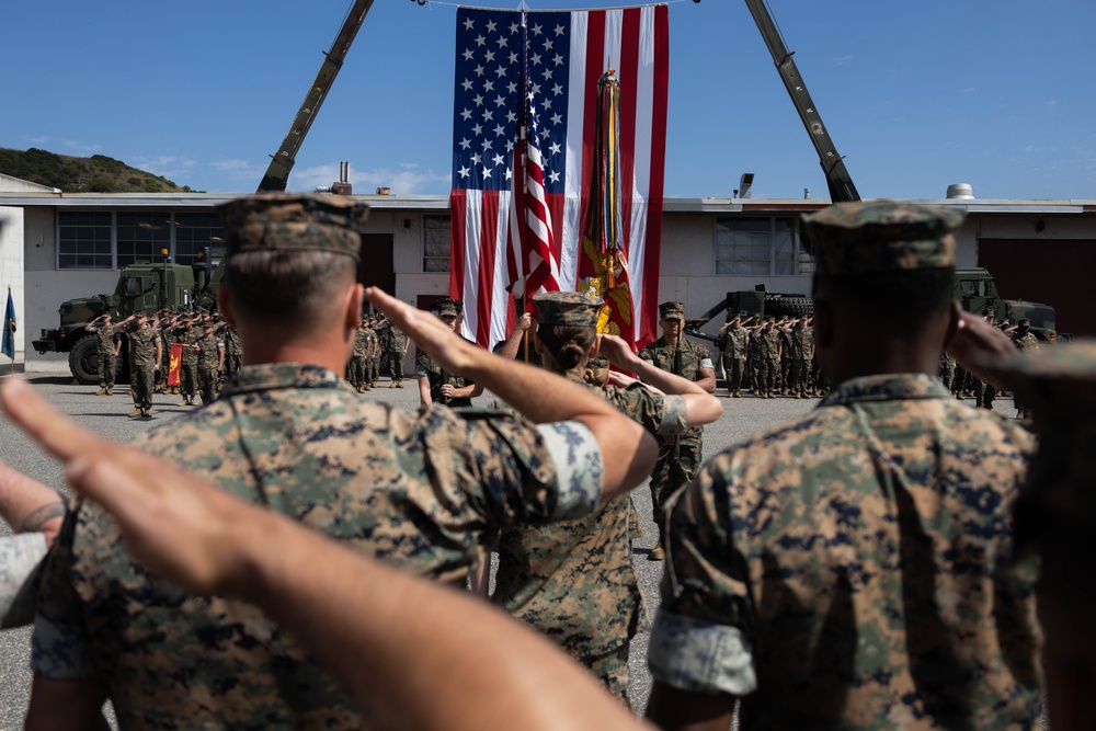 1st Maintenance Battalion Change of Command