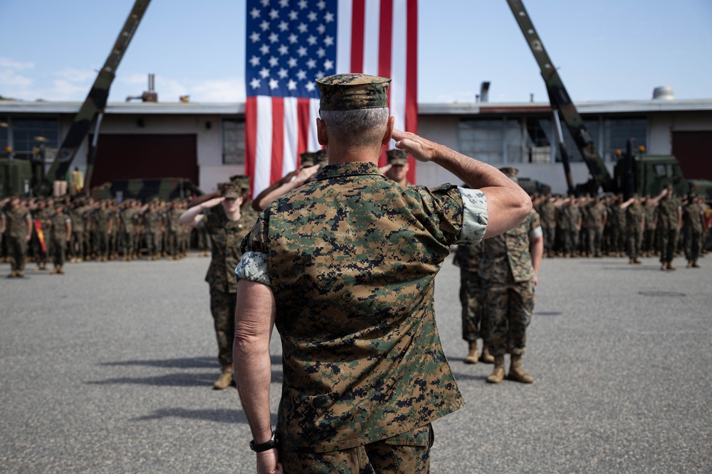 1st Maintenance Battalion Change of Command