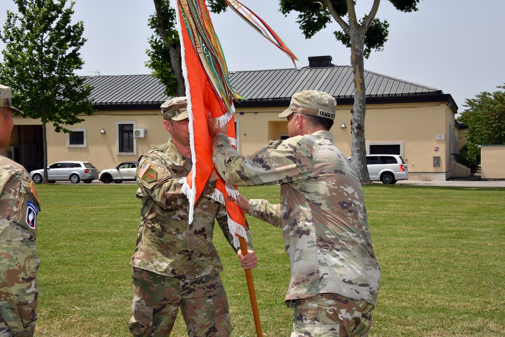 509th Strategic Signal Battalion Change of Command Ceremony