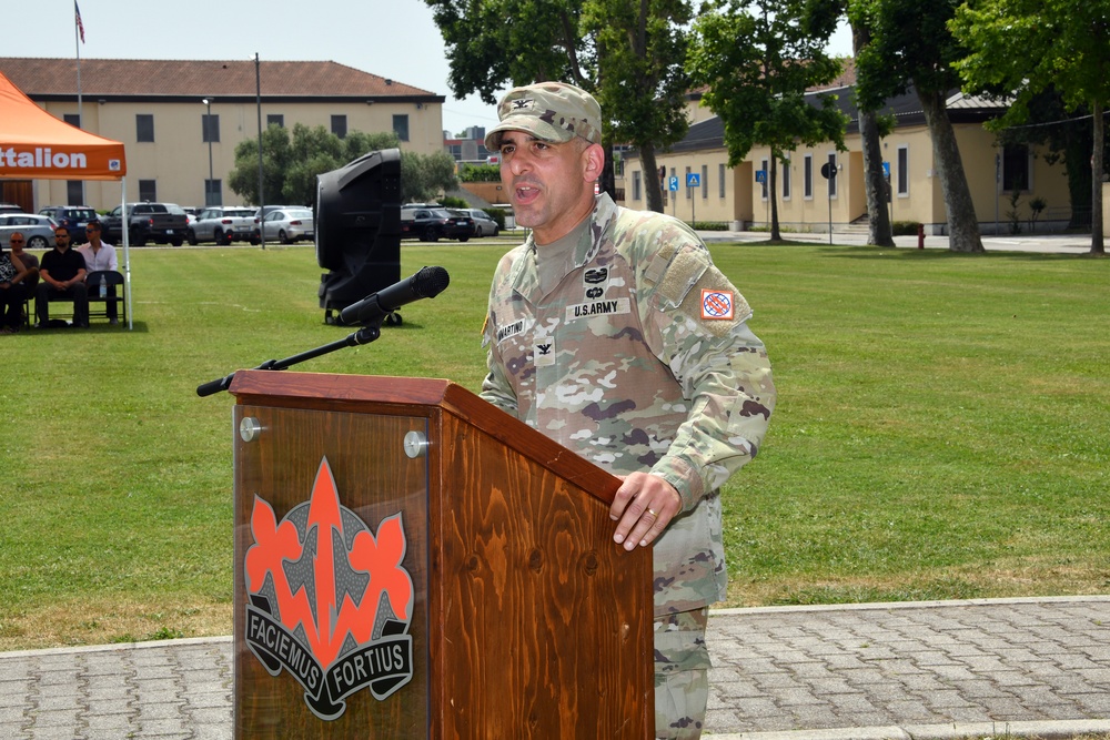 509th Strategic Signal Battalion Change of Command Ceremony